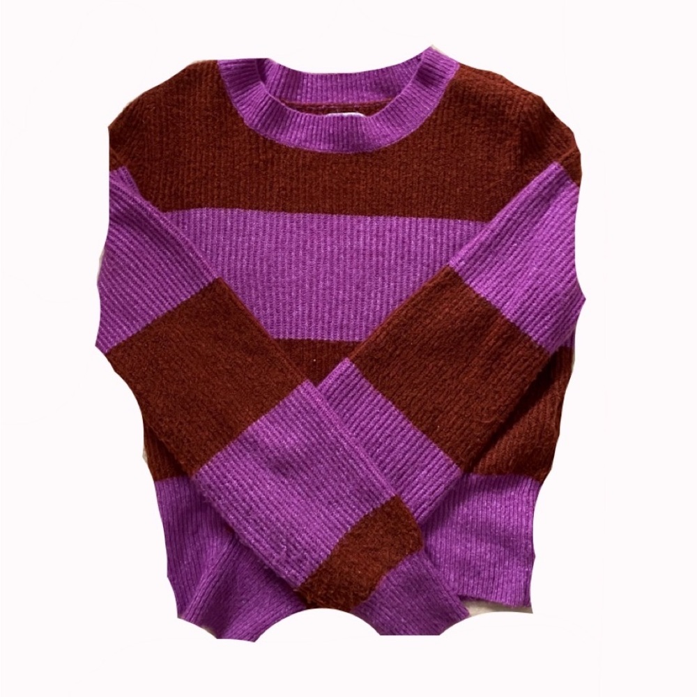 striped american eagle sweater